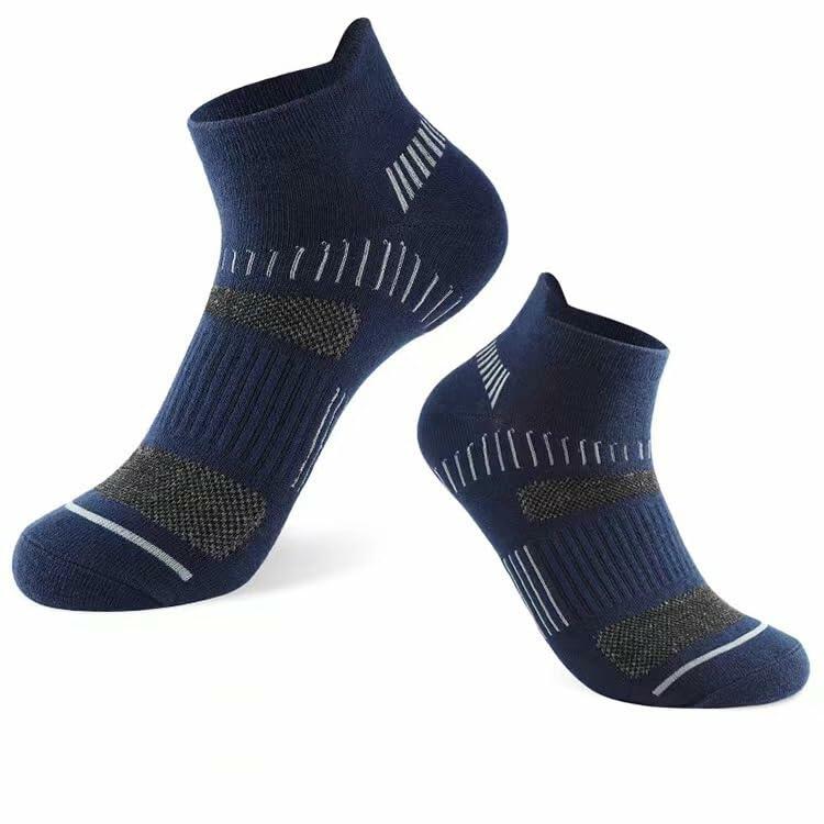 NTCARE Men's Athletic Ankle Socks 6 Pairs Cushioned Low Cut Arch Support