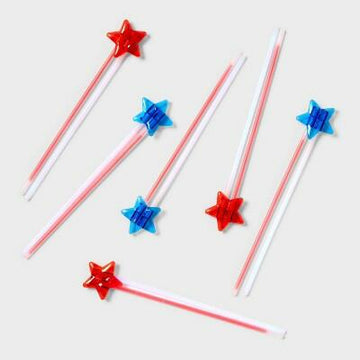Sun Squad™ 8ct Glow Stick Star Bracelets