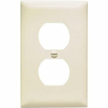 PASS & SEYMOUR TP8LACC100 1 Gang 1 Duplex Nylon Wall Plate Almond