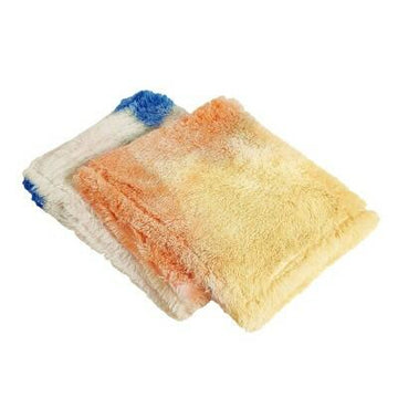 Teen Tie Dye Faux Fur Throw Blanket - Makers Collective