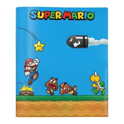 Mario Poly Prong File Folder School Supplies