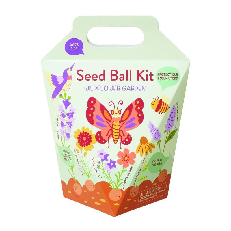 [Like New] Modern Sprout Seed Ball Kit DIY Brown Outdoor Full Sun Moderate Watering