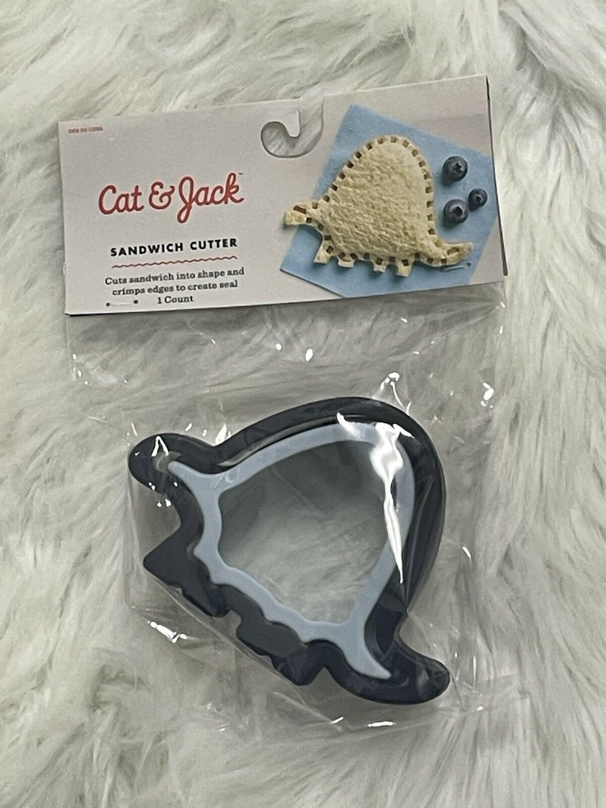 Cat & Jack Dinosaur Sandwich Cutter Kids Lunchbox Kitchen Tool