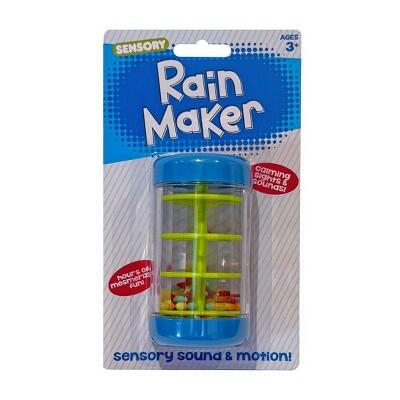 Big Time Toy Rainmaker Sensory Rain Stick Shaker Multicolor for Kids Boys