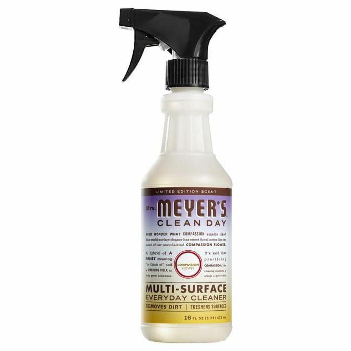 MRS. MEYER'S CLEAN DAY Multi-Surface Everyday Cleaner Compassion Flower 16oz