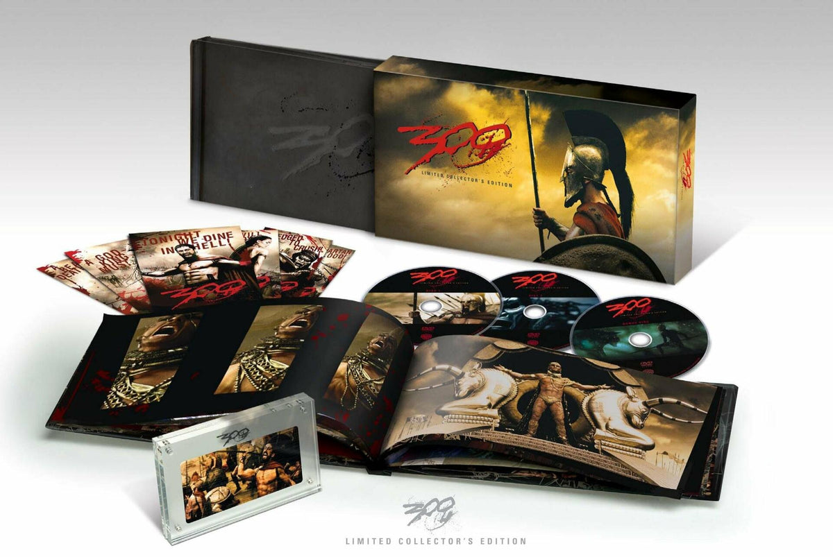 300 Limited Collector's Edition Blu-ray Box Small Chip Upper Right Corner
