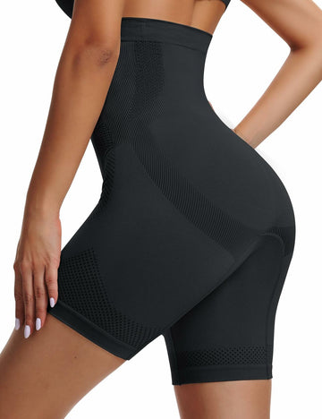 Sarin Mathews Women’s Tummy Control Shapewear Shorts High Waisted Body Shaper