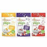 Happy Baby Organic Yogis Variety Pack MixedBerry Strawberry Banana Mango 3ct 1oz