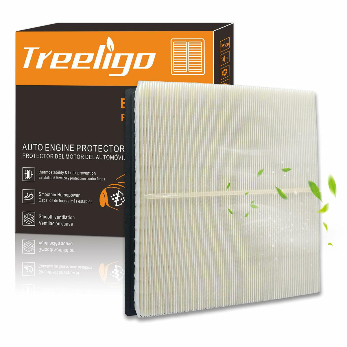 Treeligo Engine Air Filter CA11895 for 2016-2023 Tacoma Tundra Sequoia