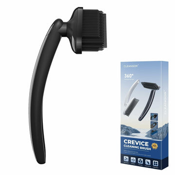 Cleangor Rotatebrush Rotating Crevice Cleaning Brush Black 1 Count
