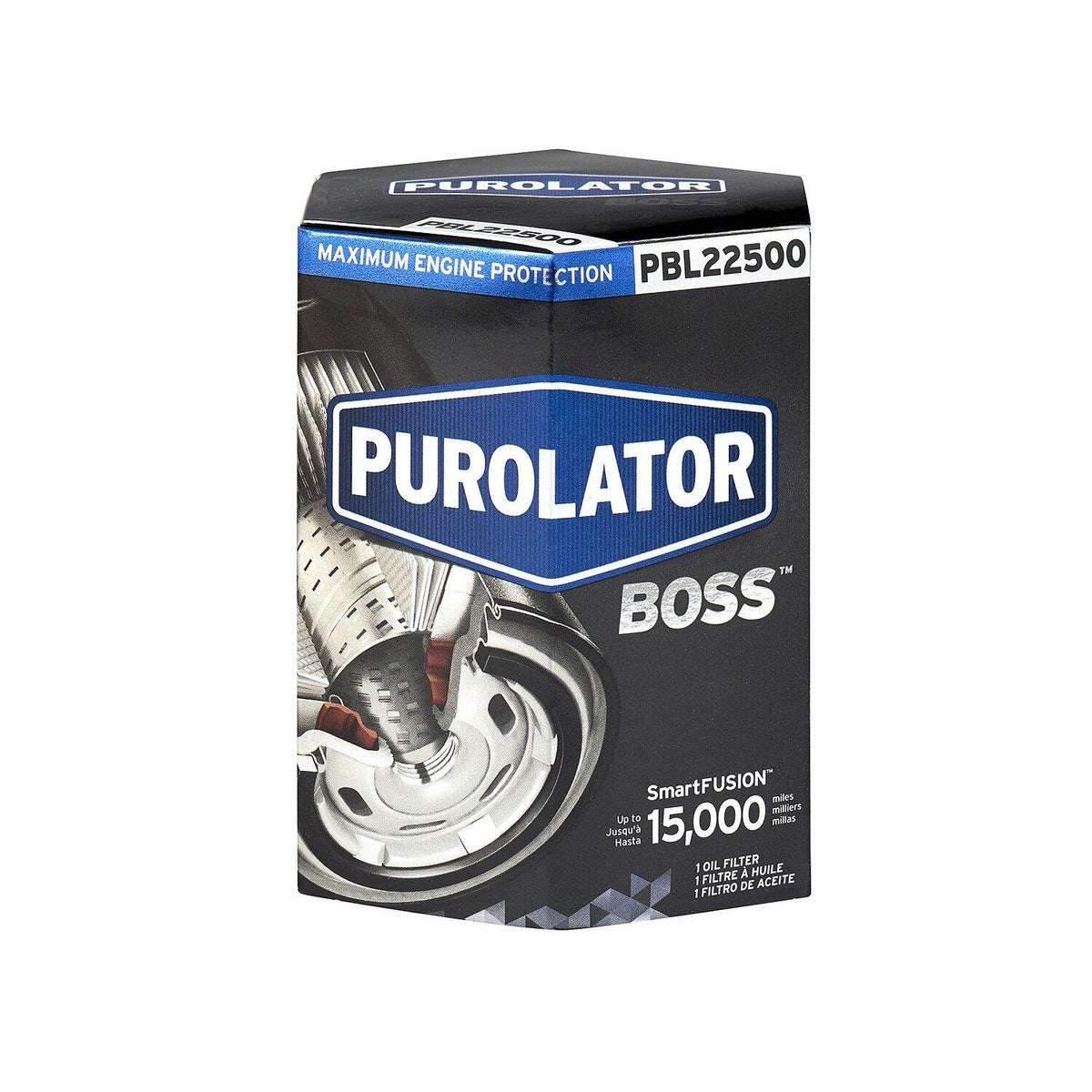 PurolatorBOSS Maximum Engine Protection Spin On Oil Filter GM Ford Compatible
