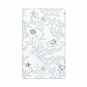 romyessen Ocean Coral Light Switch Cover Decorative Wall Plate Standard Size