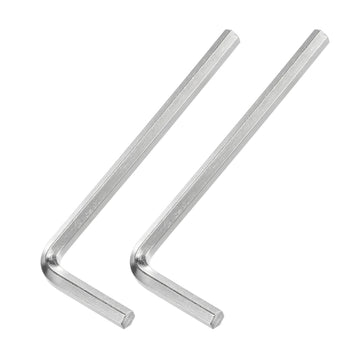 DMiotech 3/16" Hex Key Wrench L Shaped CR-V 2 Pack Aluminum 84mm