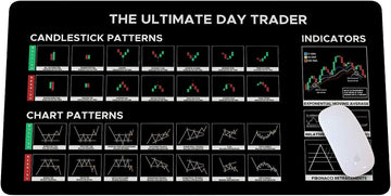 Designfullprint Stock Market Day Trader Crypto Investor Mouse Mat Large Cloth 2