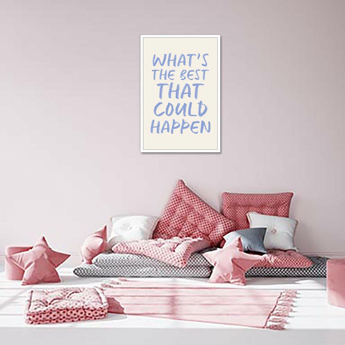 HQPCNGZ Retro Psychology Quotes Poster Canvas Multi 005 12x16in Unframed