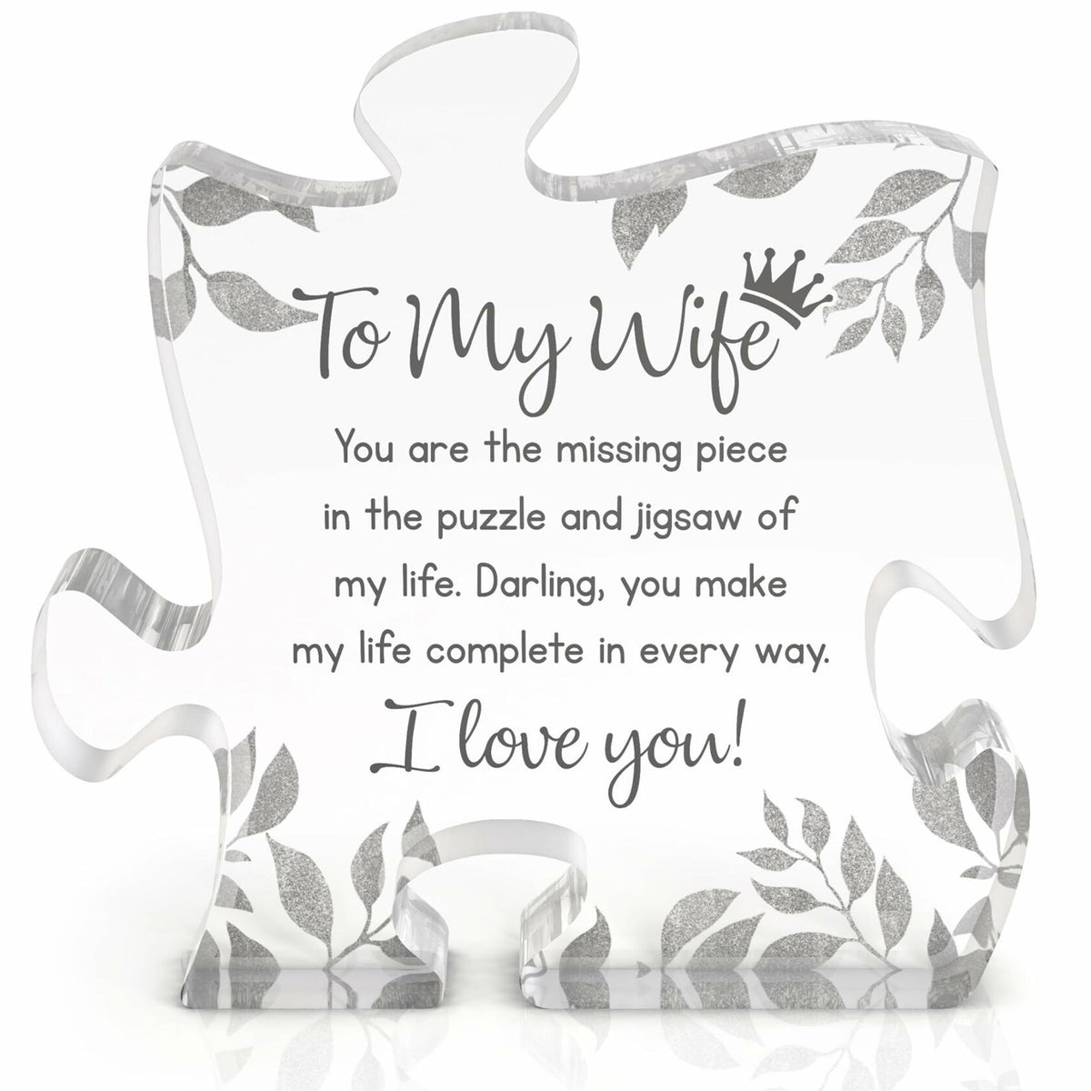Gifts for Wife from Husband Decorative Sign Plaque Anniversary Birthday