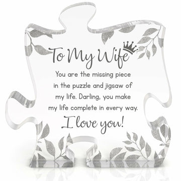 Gifts for Wife from Husband Decorative Sign Plaque Anniversary Birthday
