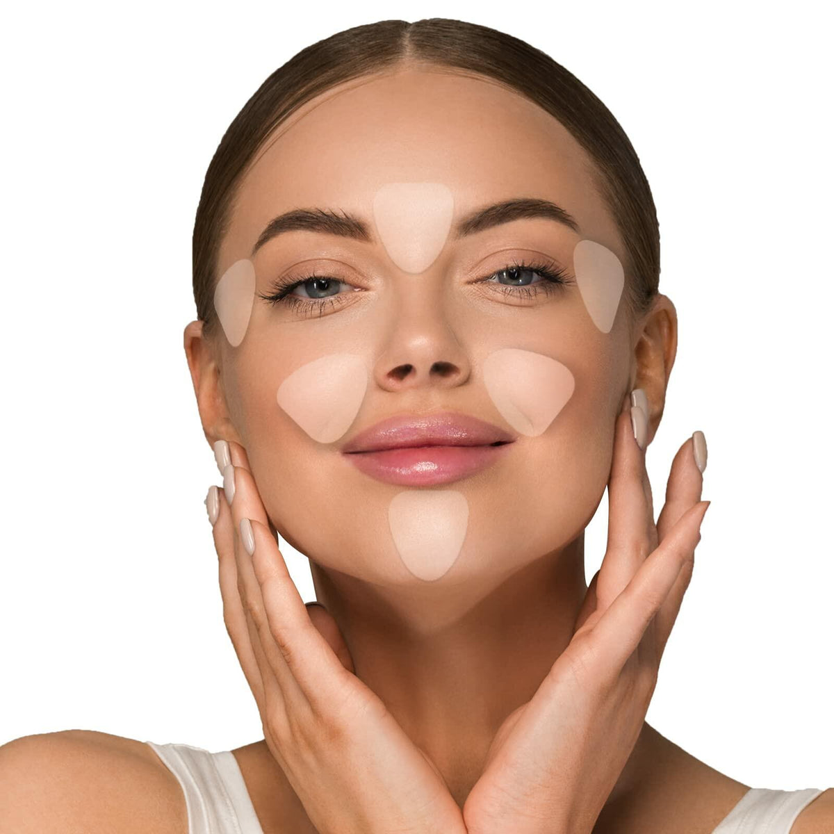 ENROSLU Face Wrinkle Patches 256Pcs Clear Reusable Anti-Wrinkle Treatment