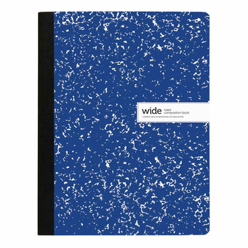 Office Depot Composition Notebook Wide Ruled Blue 100 Sheets 9.75x7.5