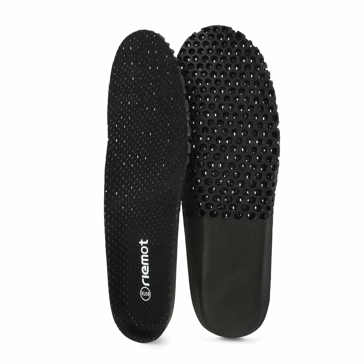 riemot Arch Supports Orthotics Sport Shoe Insoles 2 Pairs Grey Size US14/EU47