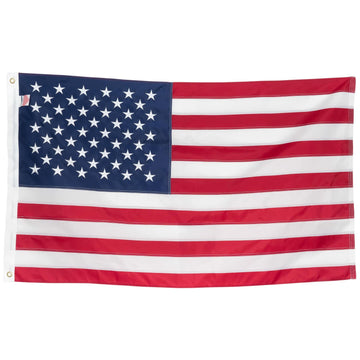 Front Line Flags American Flag 3x5 Ft Heavy Duty TearProof Polyester Red