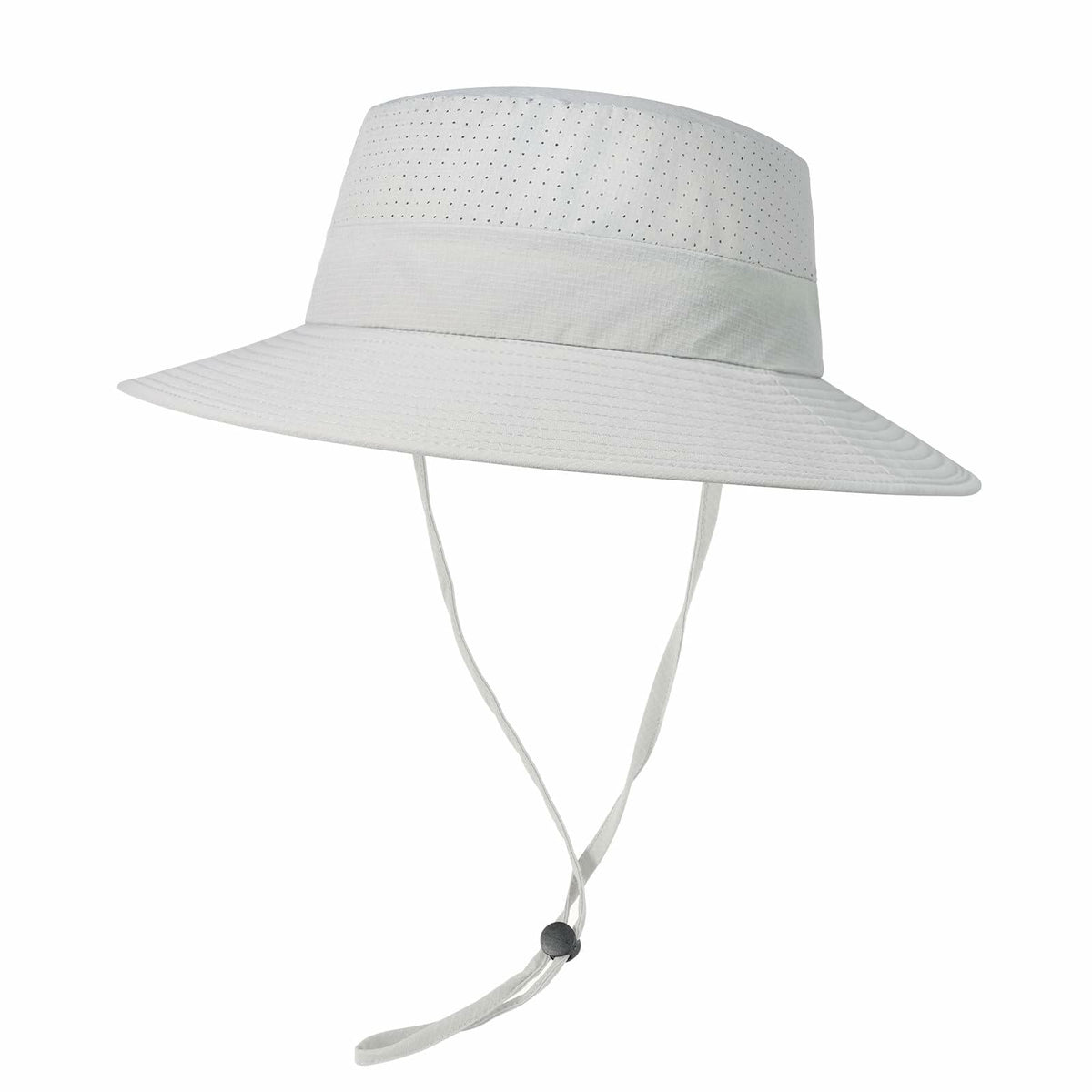 VOBOOM Breathable Wide Brim Sun Hat UV Protection Fishing Cap Grey