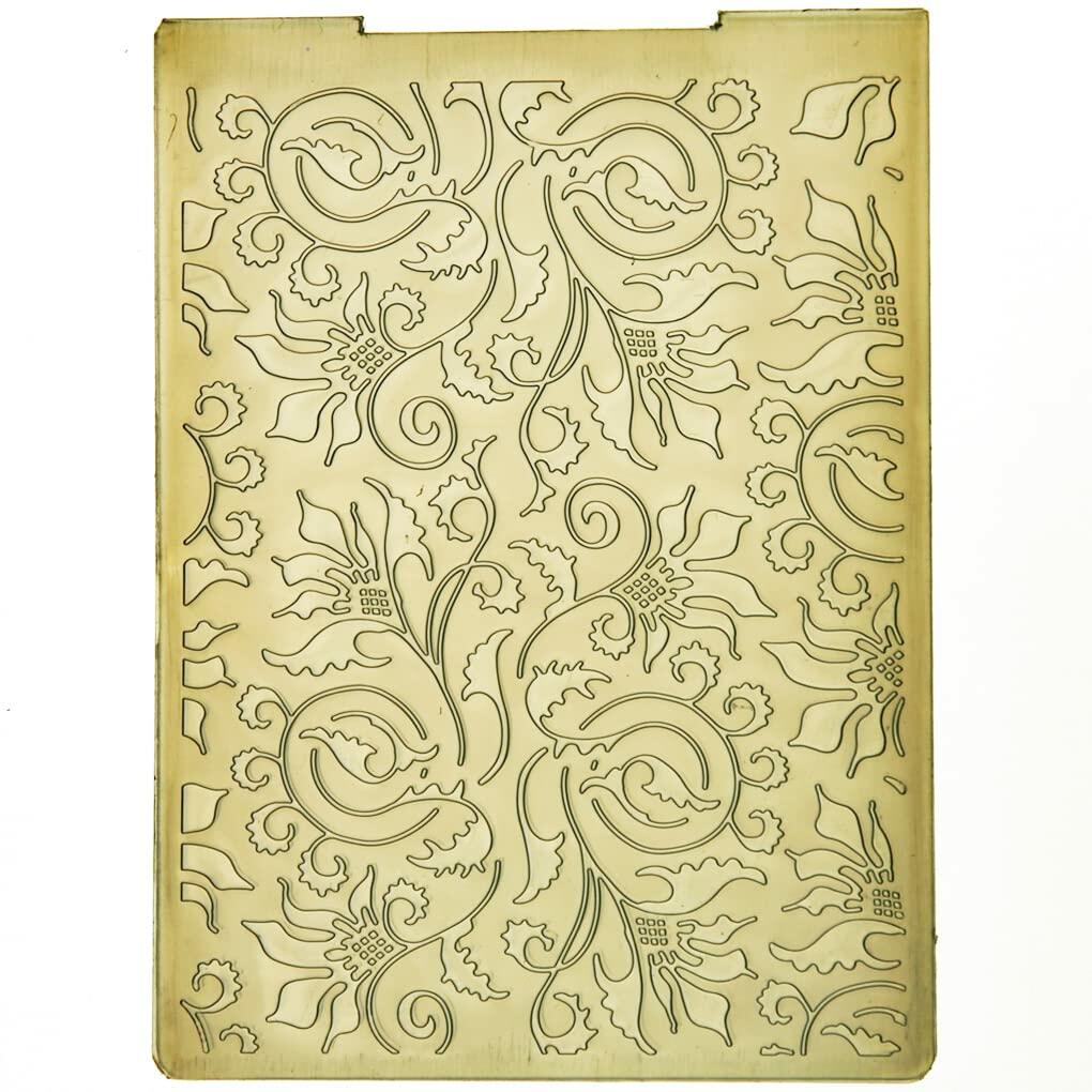 DDOUJOY Plastic Embossing Folders Flowers Leaves Bird 5pcs for Card Making