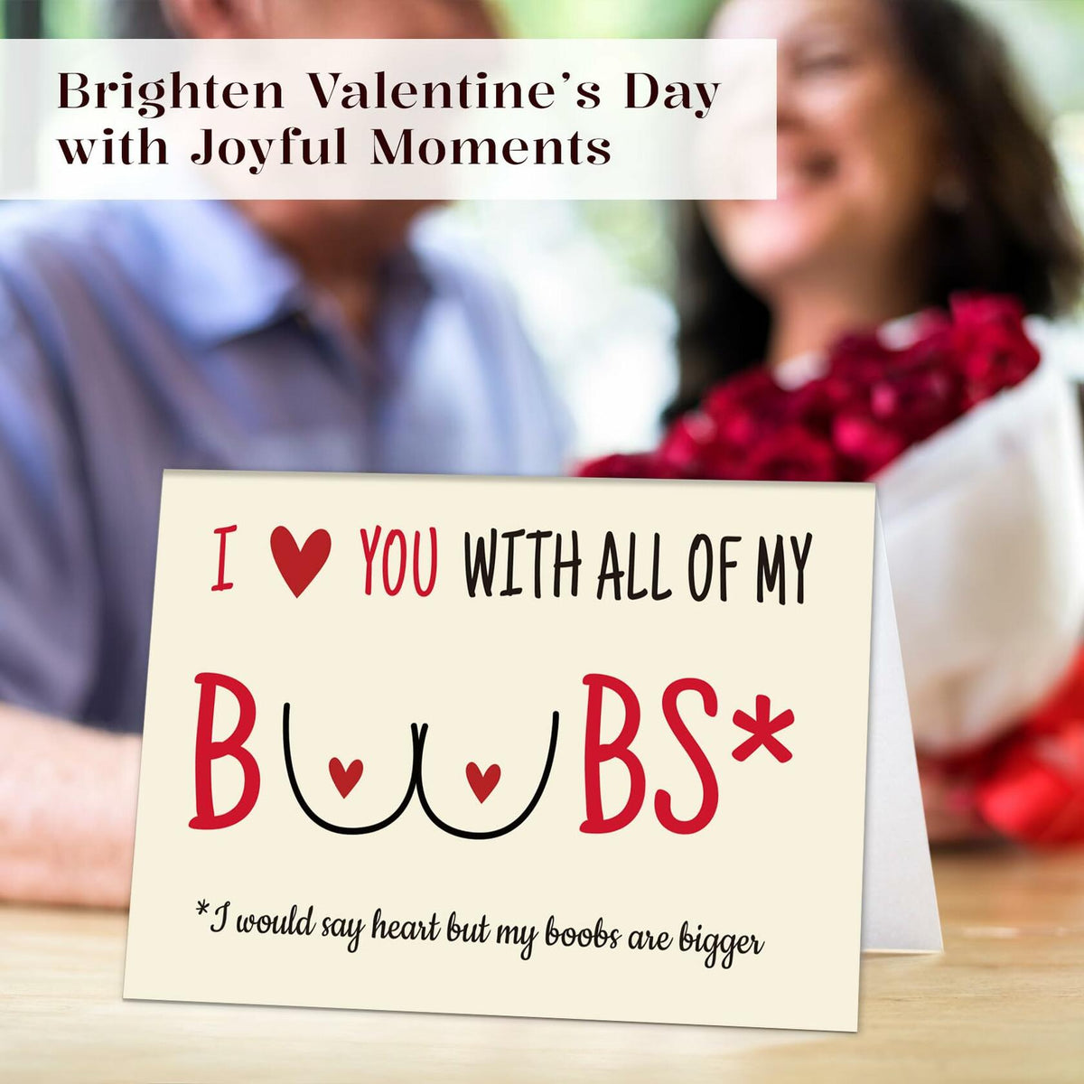 ZapDesk Funny Valentines Day Card for Him Husband Boyfriend Fiance C-Style16