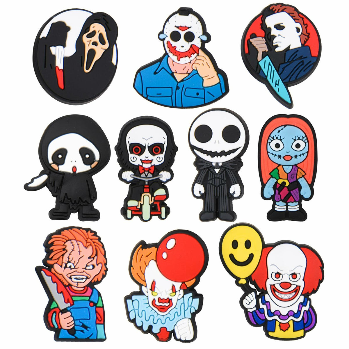CovCap Compatible Stanley 30&40oz Tumbler Halloween Silicone Straw Covers 10pcs