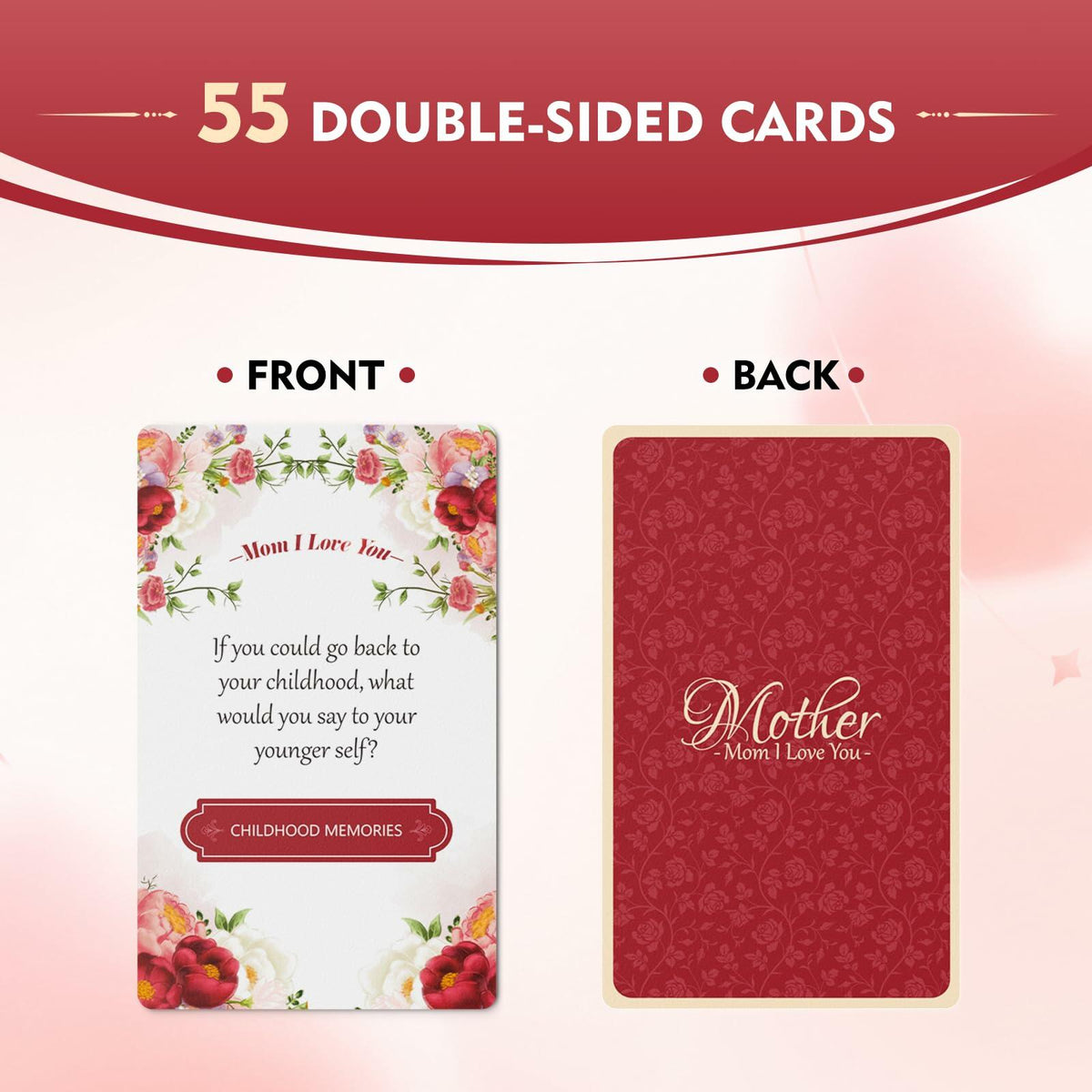 Dreambrook Mom Conversation Cards Meaningful Talk Mothers Day Gift