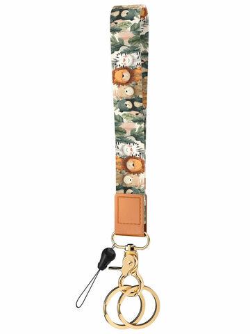 Handlein Wristlet Keychain Key Holder Lanyard for Keys Slash Size Large