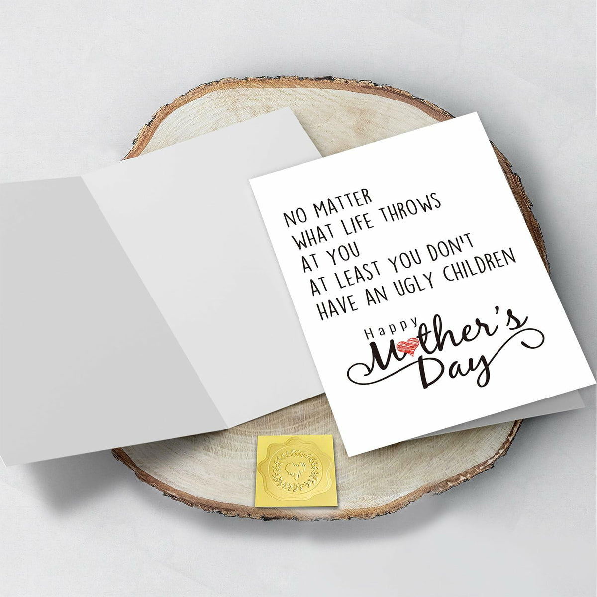 CSMOSJgreetings Funny Mothers Day Card from Children Naughty Gift Color #10