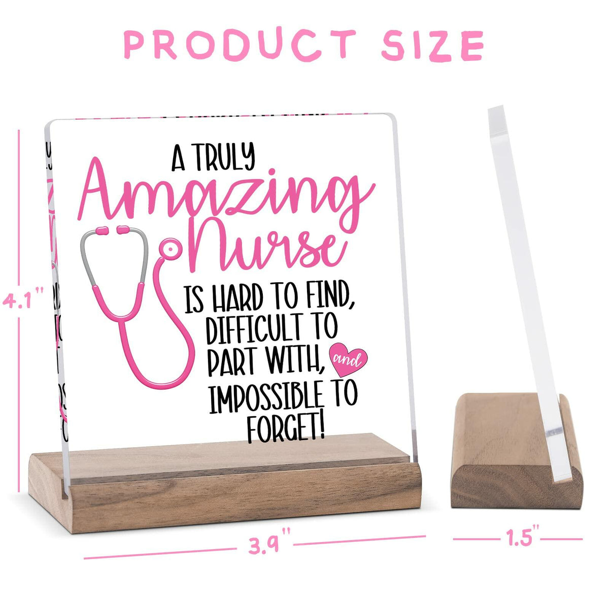 Nurse Gifts For Women Retirement Nurse Practitioner CNA RN Pink