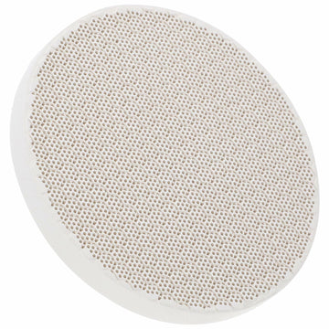 Tofficu Quartz Honeycomb Soldering Board Round 5.11x5.11x0.47in 2pcs As Shown