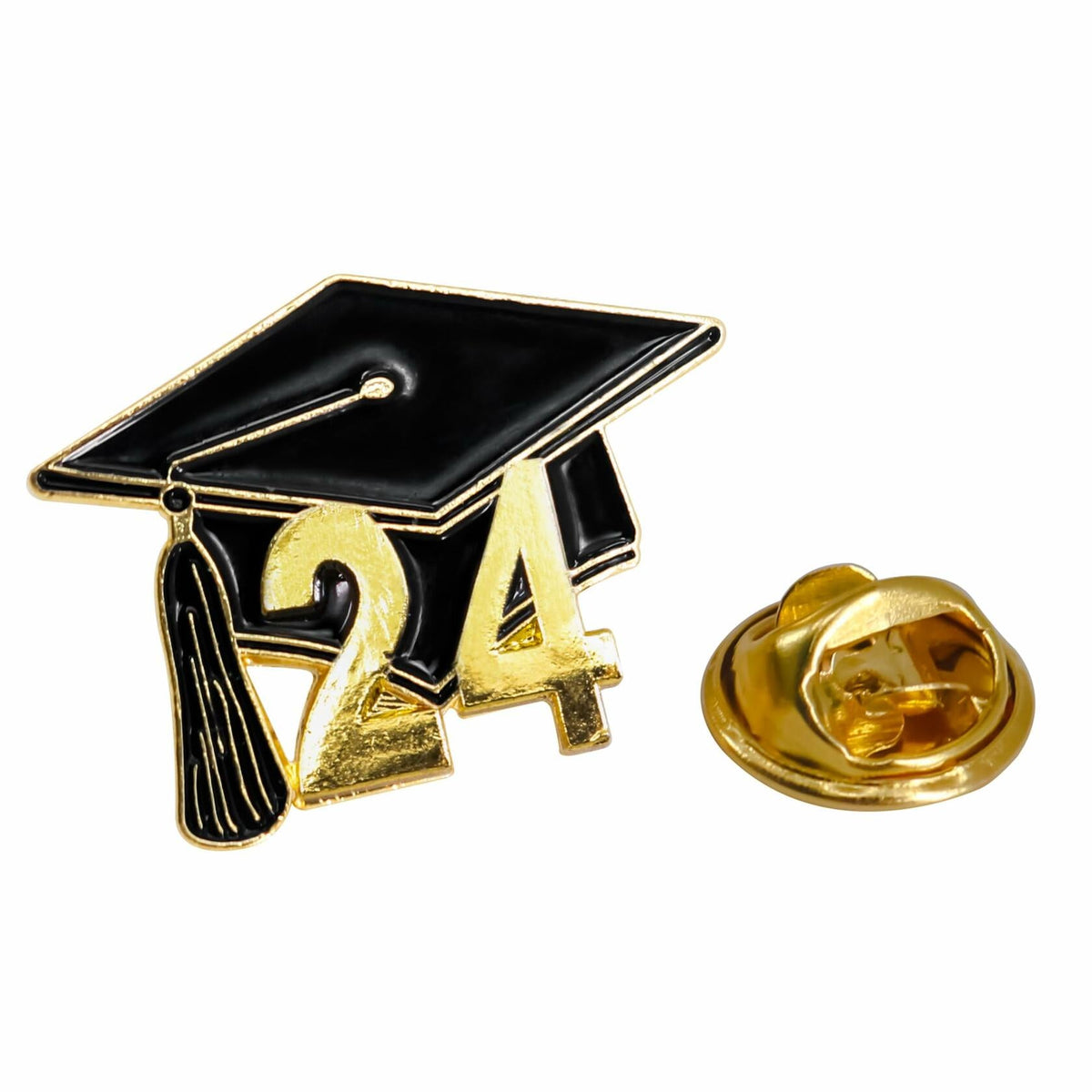 GraduationMall 2024 Graduation Cap Lapel Pin Souvenir Badge 1 Piece