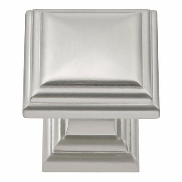 Hickory Hardware HH74554-SN Knob 1-1/16" Diameter Satin Nickel