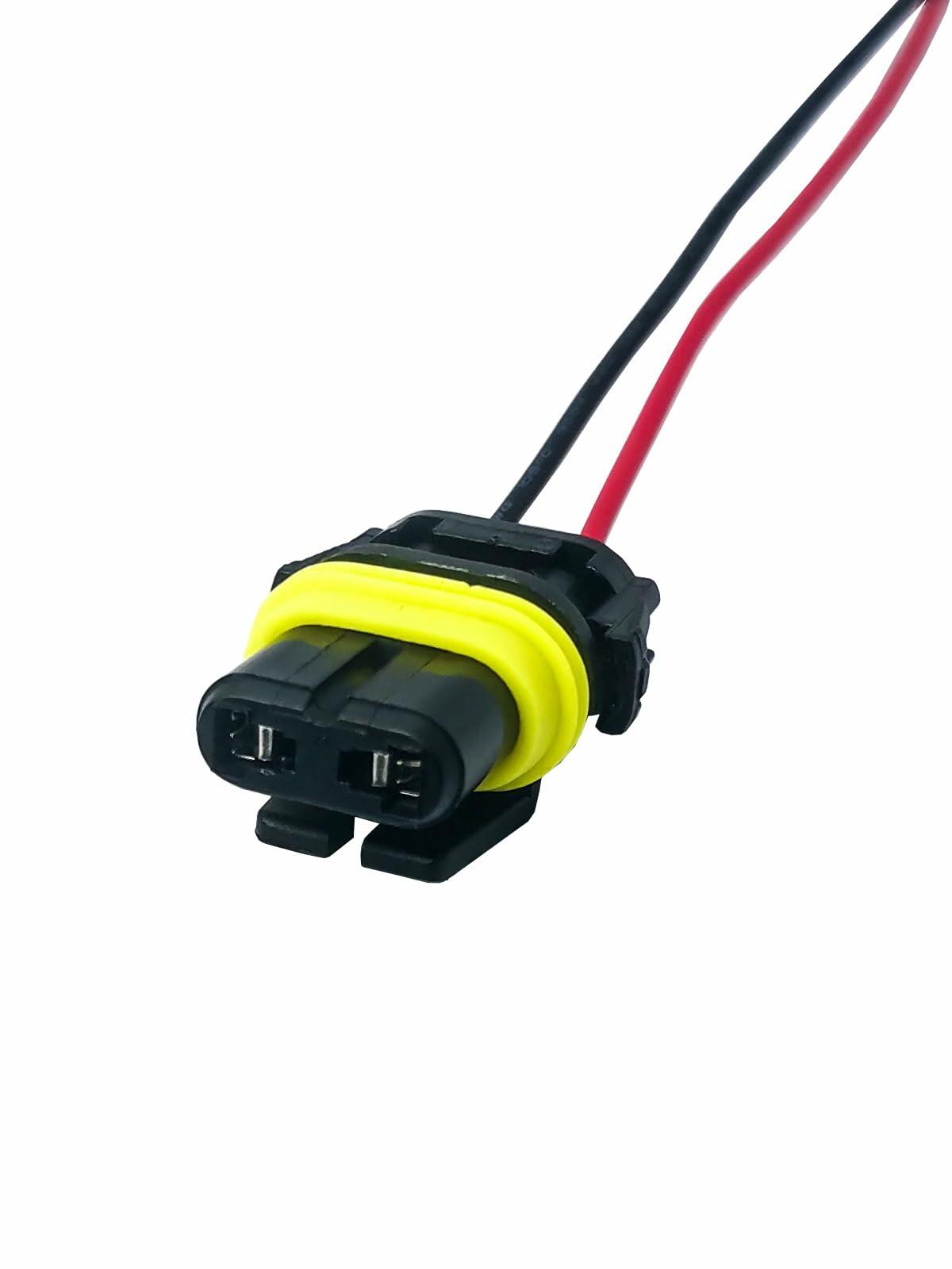 9006 HB4 Headlight Low Beam Plug Socket Bulb ADO-9006 Black