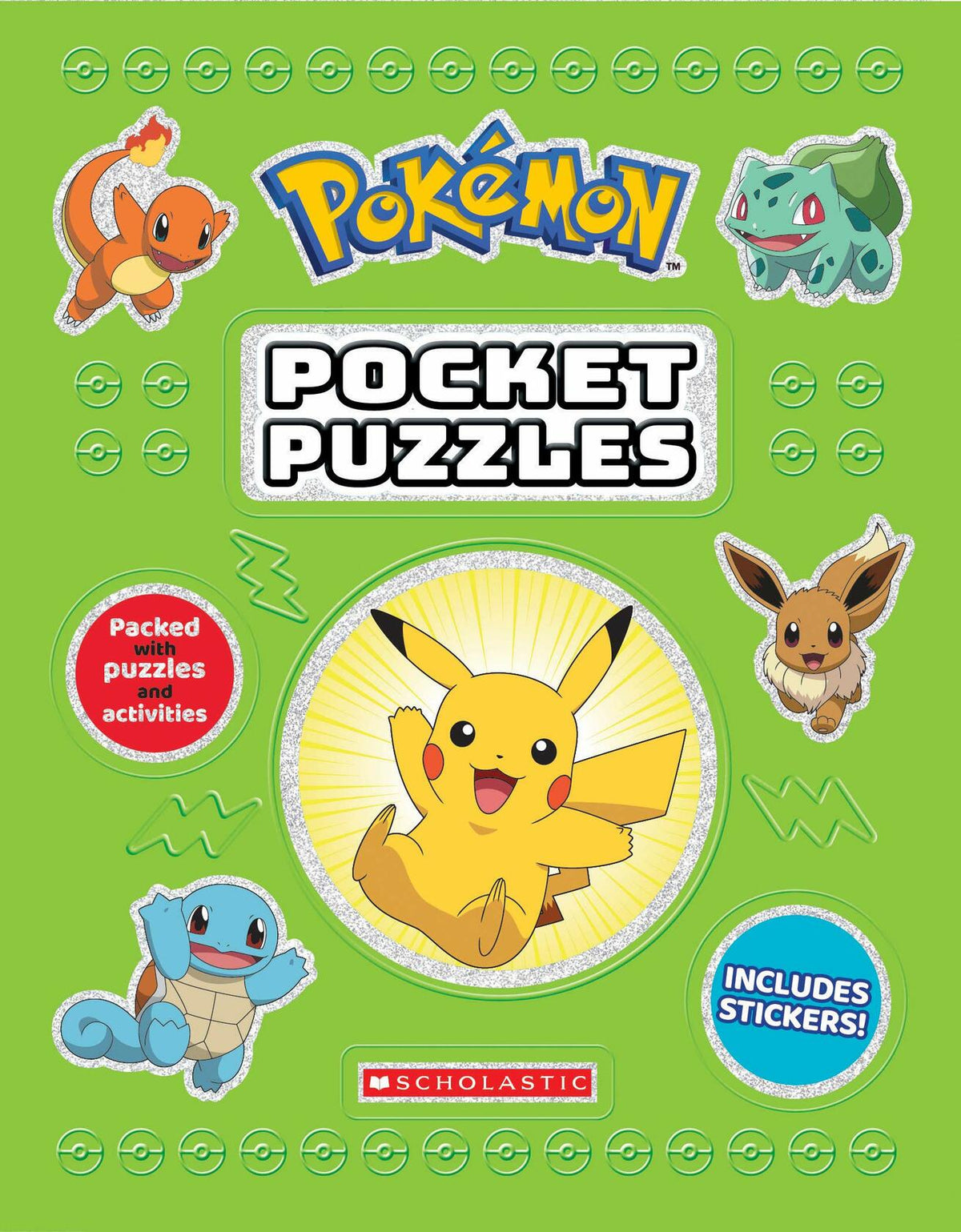 Scholastic Pokémon Pocket Puzzles Paperback Book Brand Scholastic