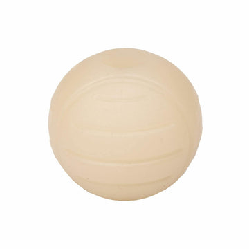 Amazon Basics Interactive Glow Rubber Dog Balls 2.5in Light Green 2 Pack