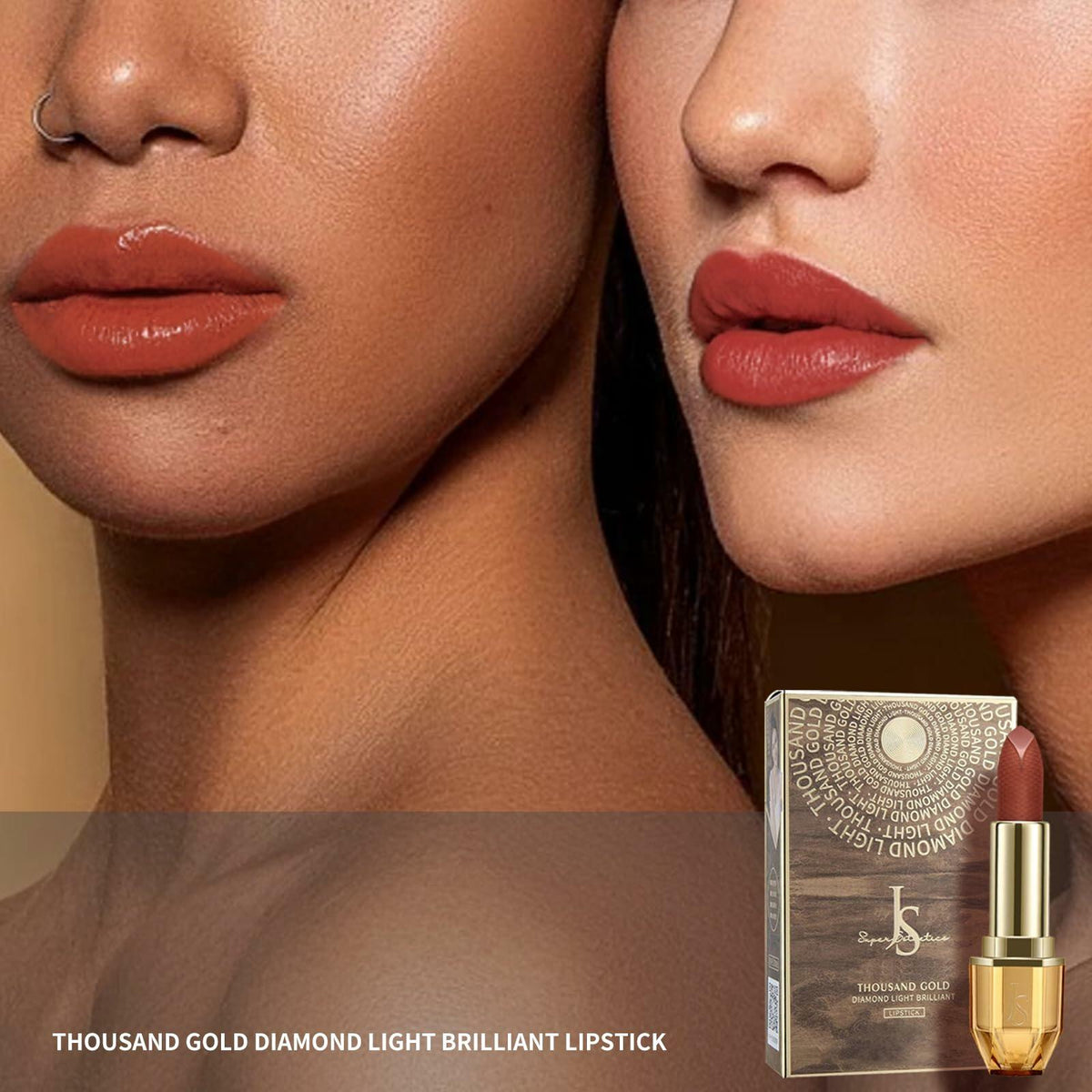 JOSURBEAUTY Mud Sense Velvet Matte Lipstick Waterproof Long-Lasting 6.35oz