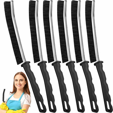 AUDELN Crevice Cleaning Brush Tool Multifunctional Bathroom Kitchen 6Pcs