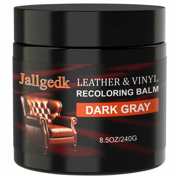 [Like New] Jallgedk Leather Recoloring Balm Leather Repair Kit Furniture Brown