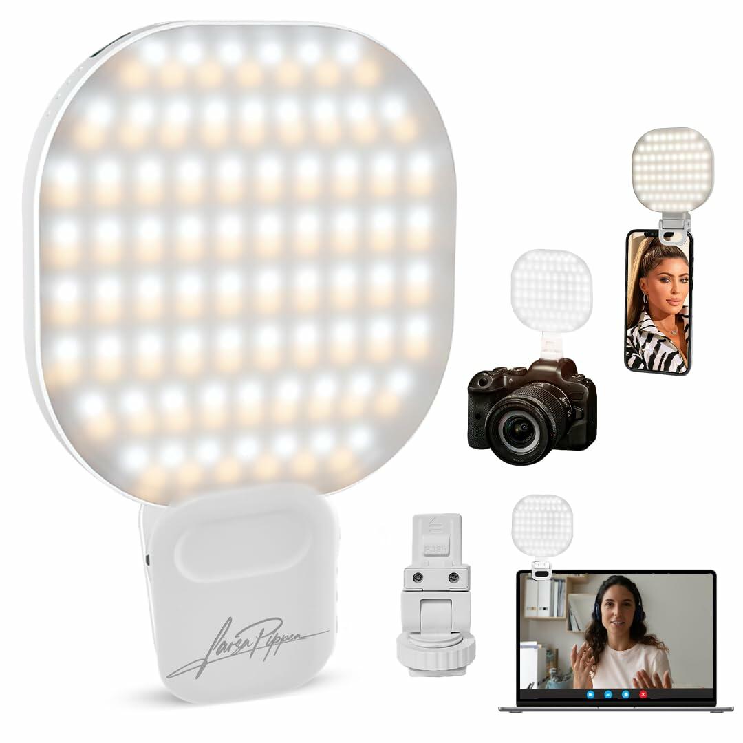 THE LARSA LIGHT Larsa Pippen LARSA Light LED Selfie-Light Clip White