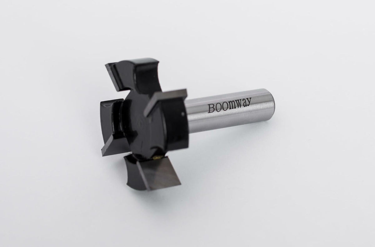 Boomway Spoilboard Router Bit 1/2" Shank 2" Dia Carbide Woodworking
