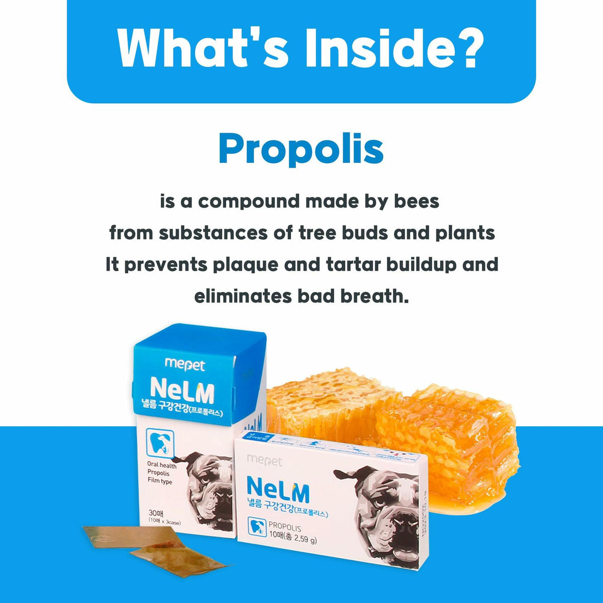 BestBy01/26 NeLM Dog Vitamins Multivitamin Eye Hip Joint Gut Dental 30 Strips