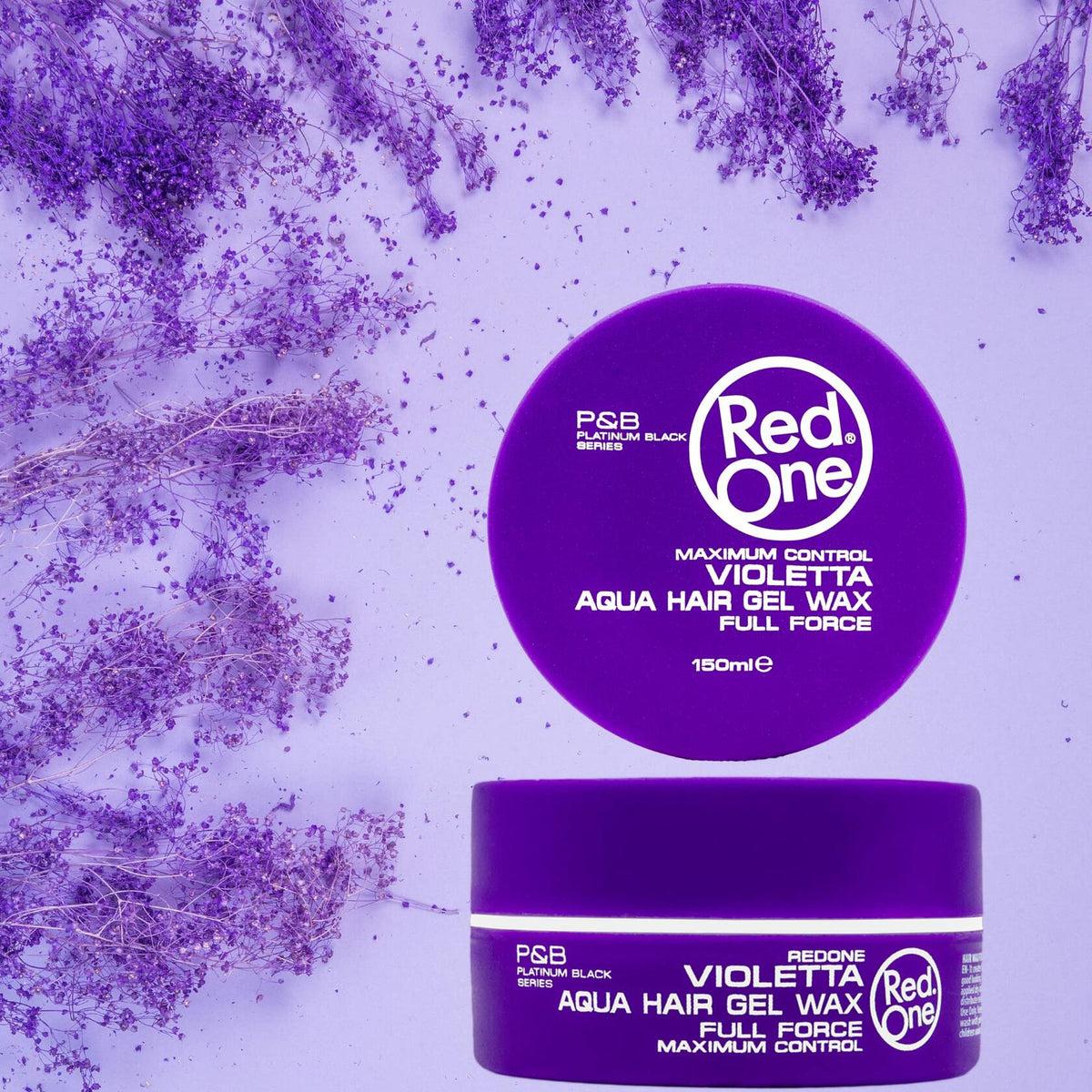 Redone Red One Aqua Hair Wax Black 150ml Hair Gel Wax Full Force
