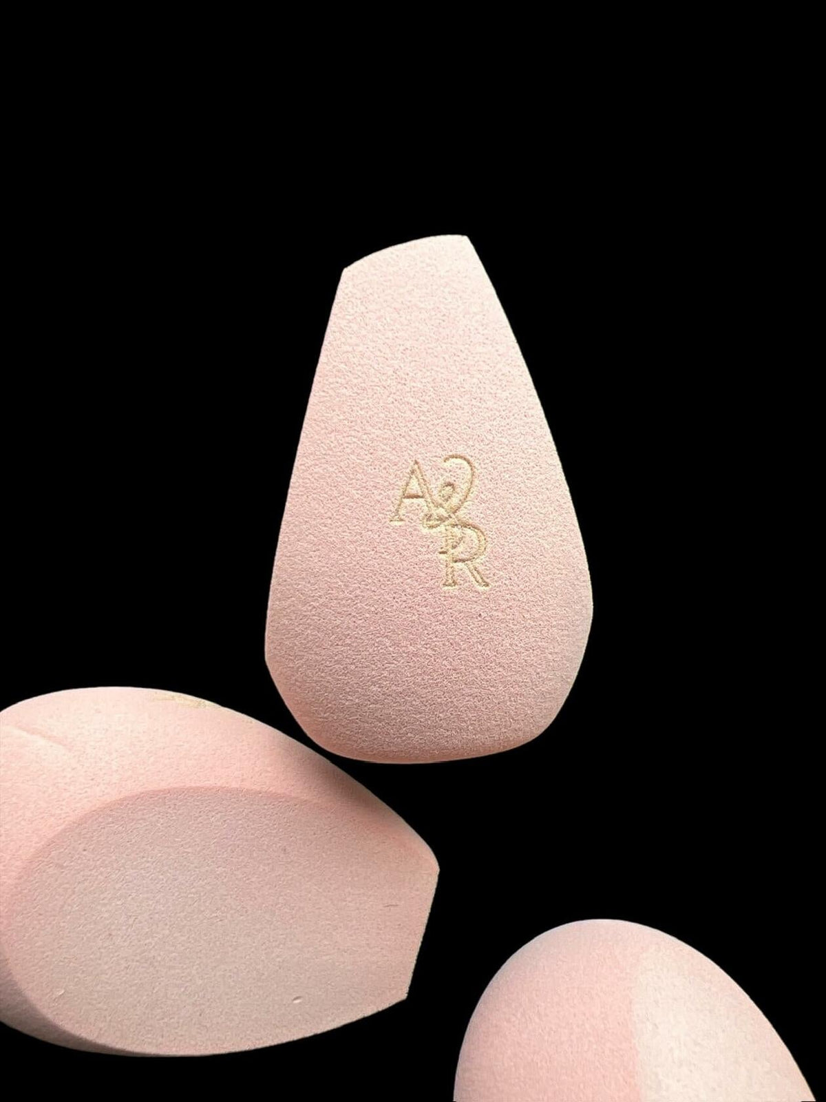 Generic A&R Beauty Blender Sponge Set 4 Pcs Browinsh Pink Latex Free