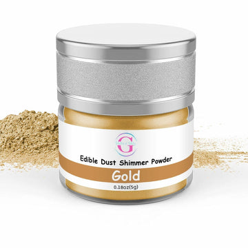 Glitter & Glitz Edible Drink Glitter Luster Dust Gold 5g Cocktails Baking