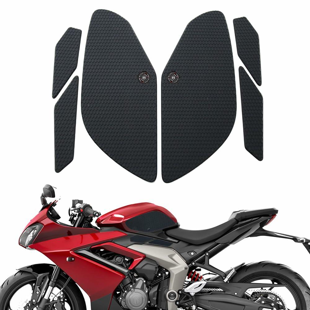 KATIE DEVI Triumph Daytona 660 Fuel Tank Pad Protector Black Sticker