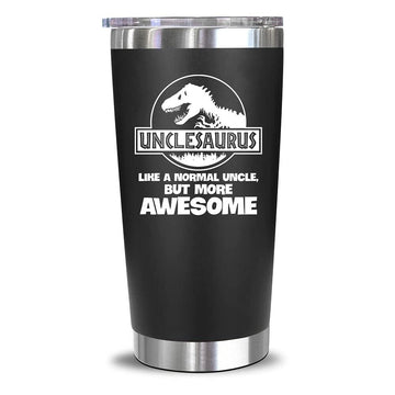 NewEleven Uncle Gift 20oz Tumbler from Niece/Nephew Funny Birthday Present